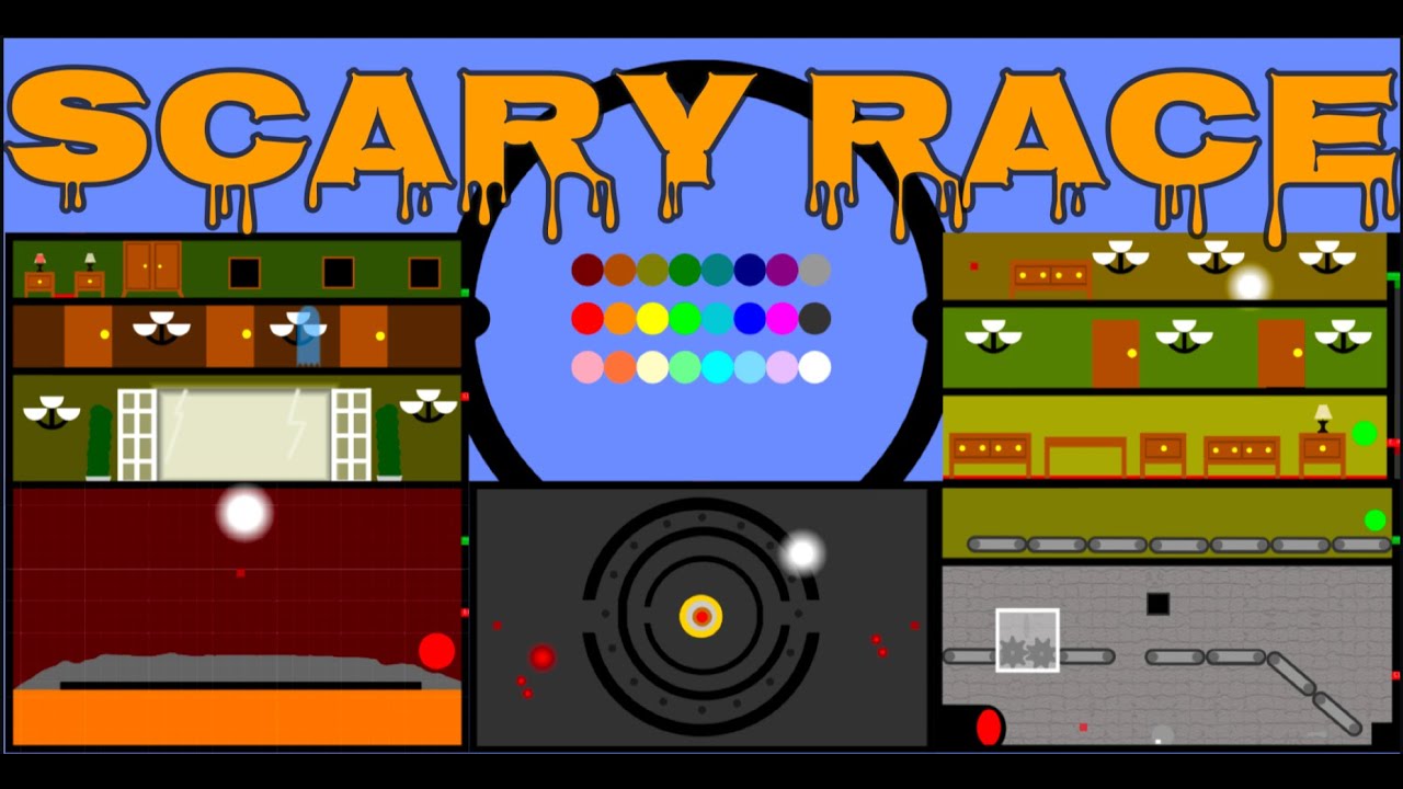 24 Marble Race EP 30: Scary Race