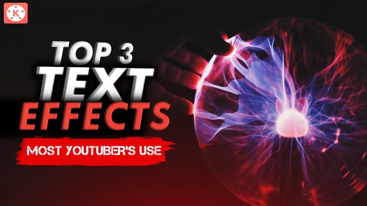 TOP 3 TEXT EFFECTS IN KINEMASTER(ANDROID/IOS) || KINEMASTER EDITING TUTORIAL