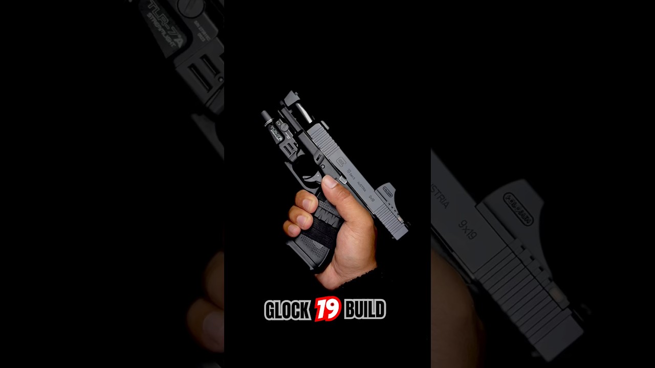 Glock 19 Gen5 MOS Build | Radian Afterburner + Ramjet | Holosun SCS MOS #glock #radian #ramjet #edc