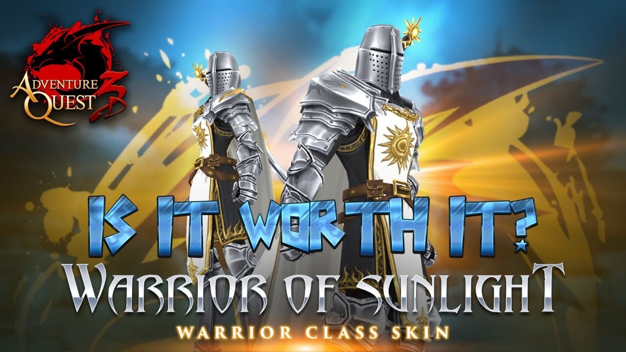 Warrior of Sunlight Class Skin! Is It WORTH It?