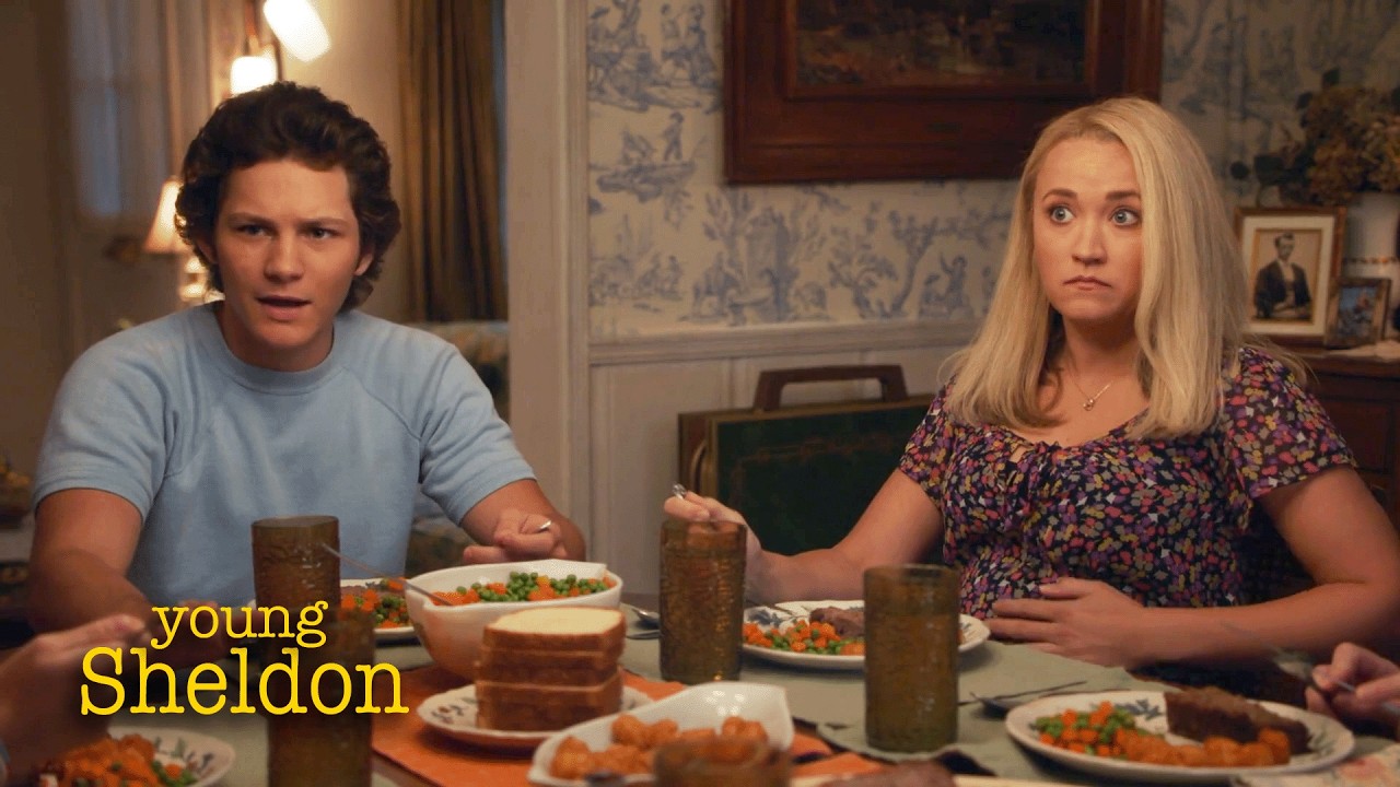 Mandy Starts to Fall in Love with the Coopers | Young Sheldon