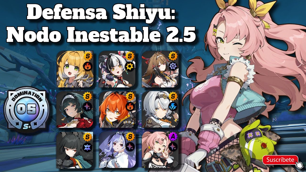 Defensa Shiyu (2.5) - Frente 5 S+ (Diciembre - Enero) || Astra, Dialyn y Miyabi || Zenless Zone Zero