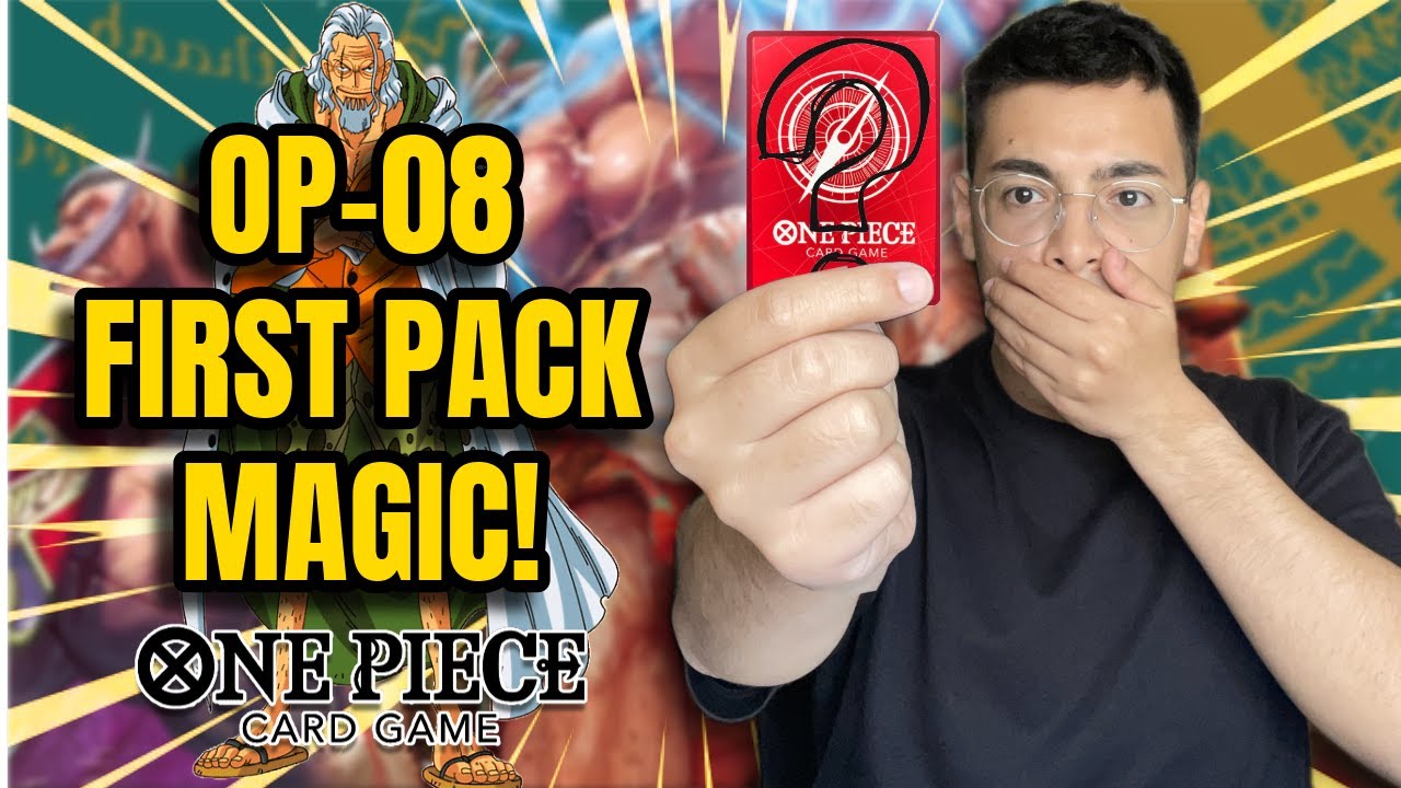 FIRST PACK MAGIC! - One Piece TCG OP-08 Display Opening Deutsch/German