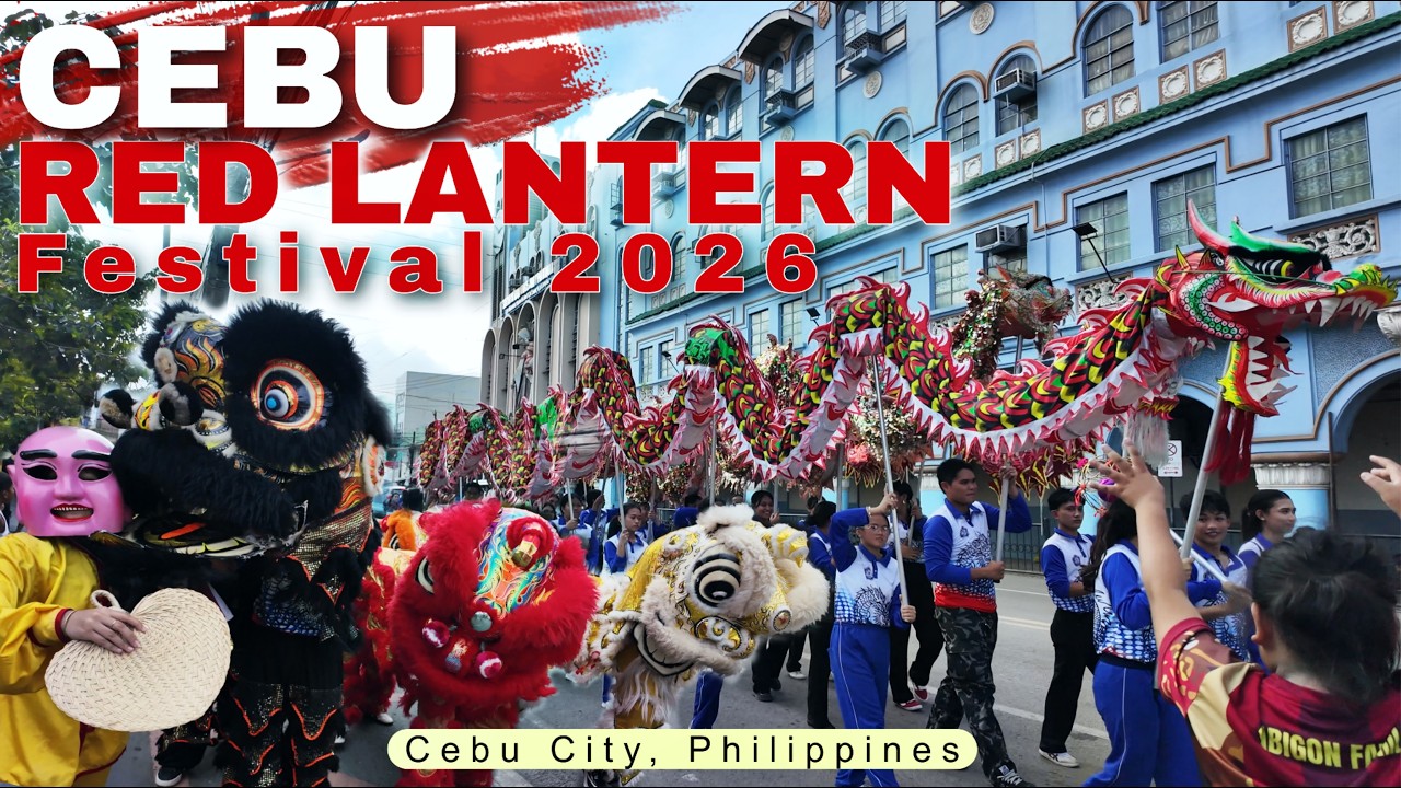 Cebu Red Lantern Festival 2026, February 21, 2026 Cebu City Philippines