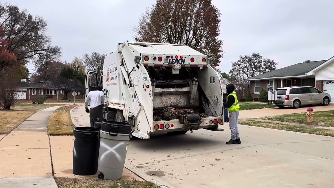 Thanksgiving special, yard waste, and garbage. ￼