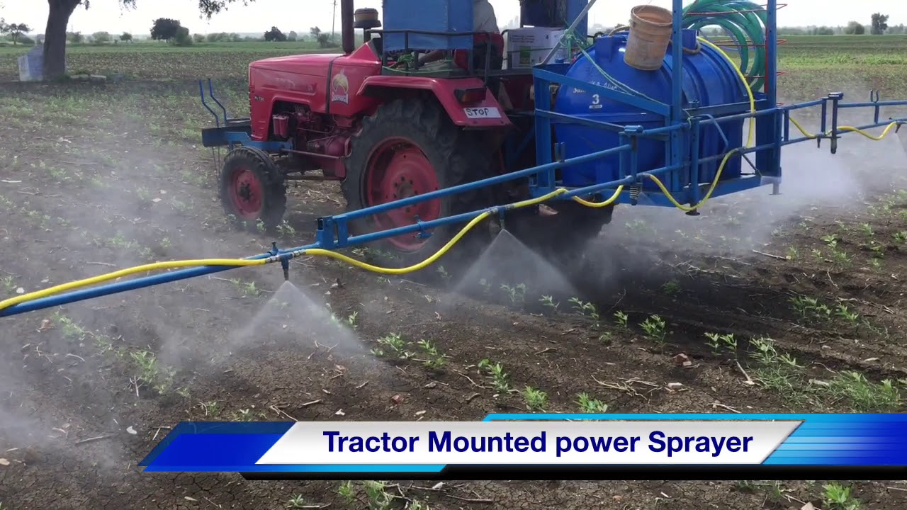 ASPEE PTO Tractor Mounted BOOM power Sprayer