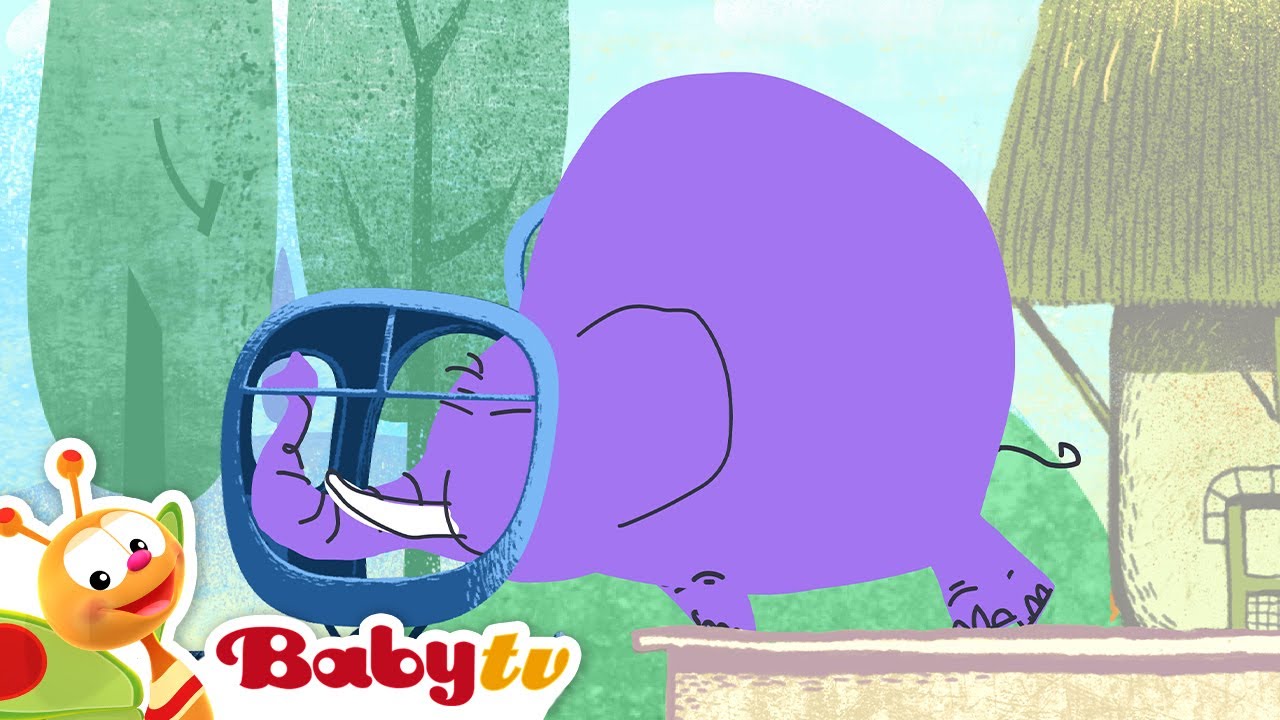 Quantas galinhas cabem num vagão de trem?  🐔  | Contagem para bebês | @BabyTVBR