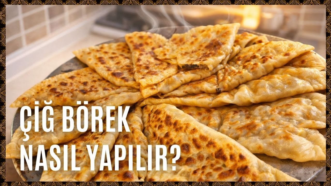 Çiğ Börek Tarifi 🥟 | Hiç Bilmeyenler İçin Detaylı Anlatım 👌#çiğbörek #pasmanika