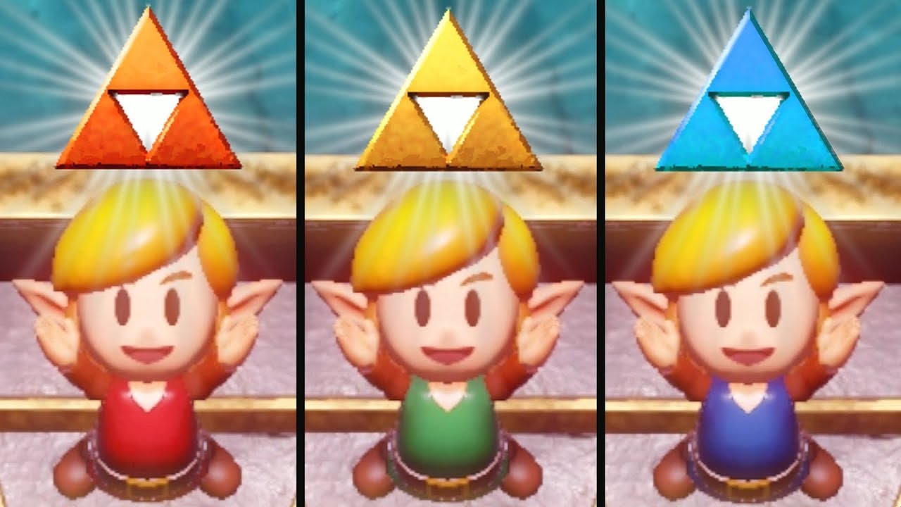 Zelda: Link's Awakening - Secret Color Dungeon + Tunics