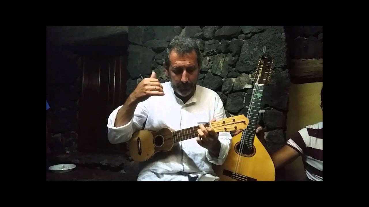 Gin&eacute;s Rodr&iacute;guez, timplista de Lanzarote