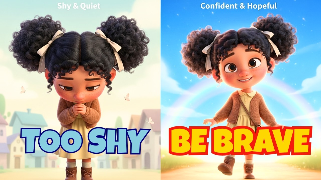 She Was Too Shy to Speak… Until This Happened | A Confidence Story for kids