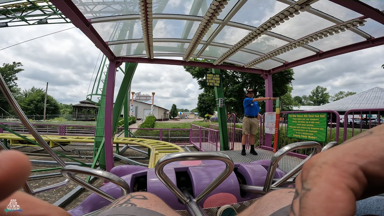 Wild Mouse - POV - Beech Bend - Zamperla - Twister Coaster / 420STD