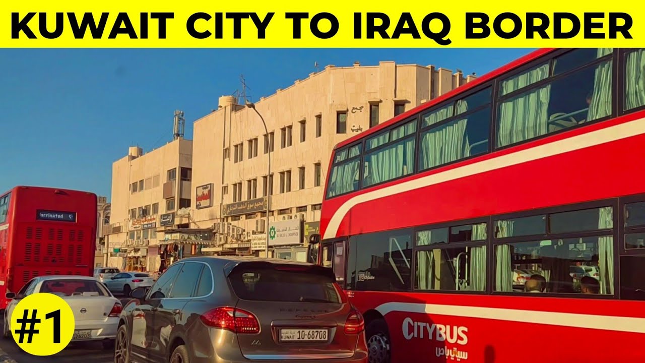 Kuwait City to Iraq Bodar By Road || Kuwait to Iraq Road Trip || Part 1
