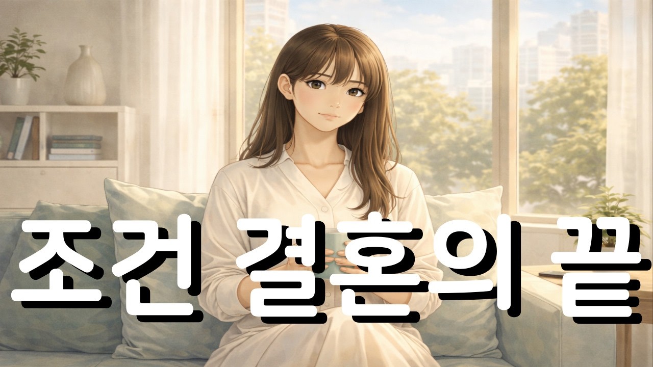 결혼 1년 차, 조건 보고 결혼한 아내의 고백(feat  결국 아무 말도 하지 않게 된 이유)