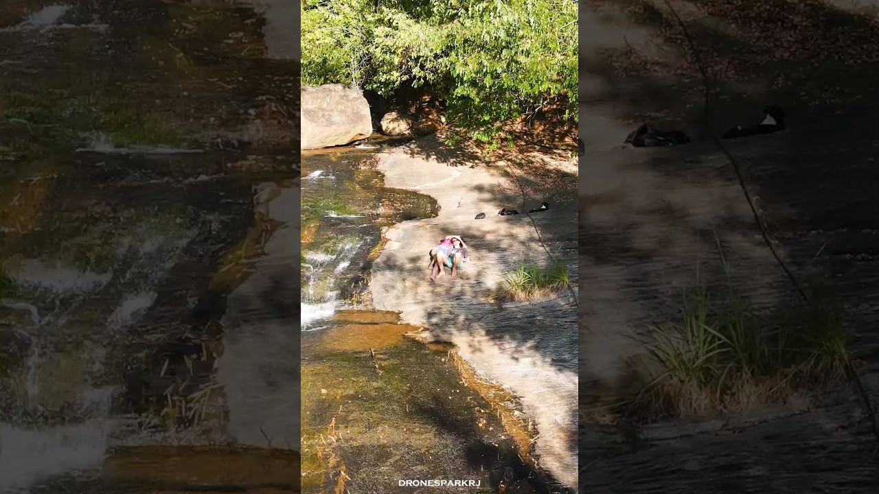 Cachoeira do Z&eacute;! N&atilde;o parece uma pessoa o desenho na Cachoeira? #travel #waterfall #nature
