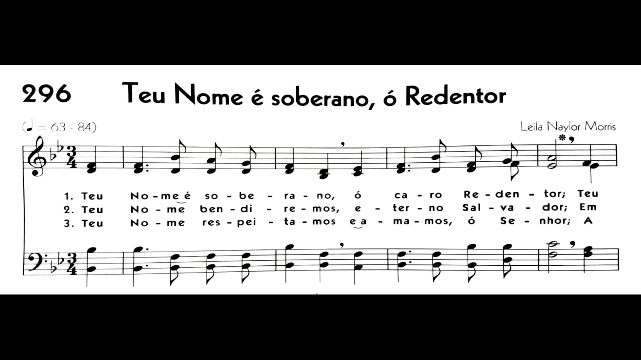 Hinário 5 CCB - Hino 296 - Teu Nome é soberano, ó Redentor - Strings - Teclado Yamaha PSR S670