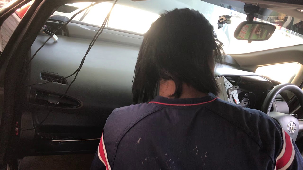 How to remove Dashboard on toyota wish 2009/2018 and cooling coil removal part 1