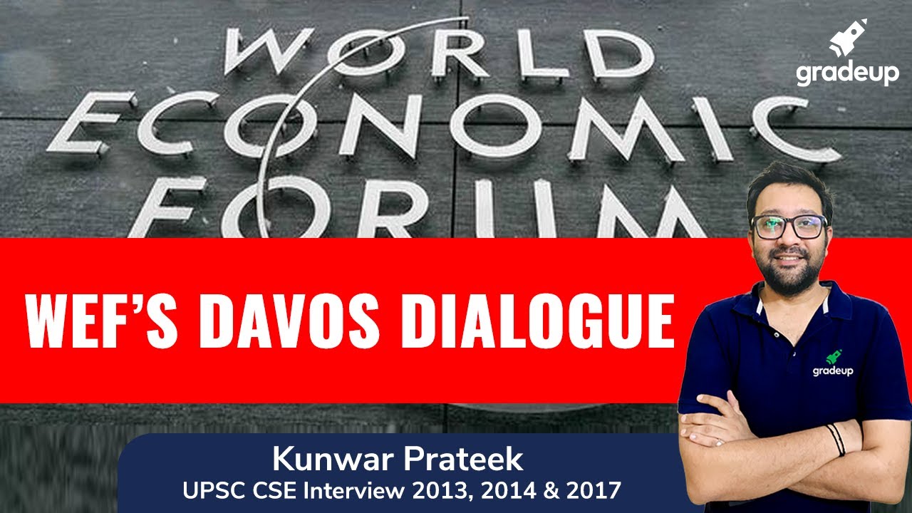 WEF’s Davos Dialogue | Economic News Analysis by Kunwar Prateek Sir