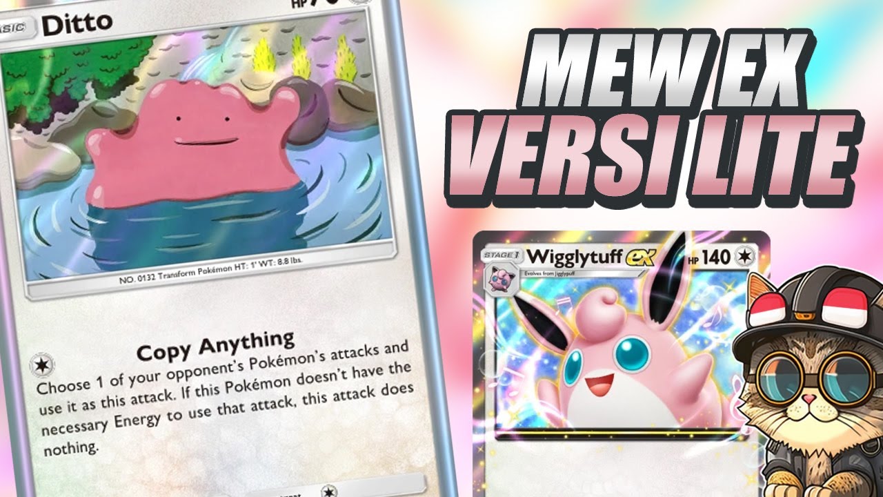 Sebuah Penghormatan Terakhir Buat DITTO Sebelum Diganti MEW EX -Pokemon TCG Pocket Indonesia