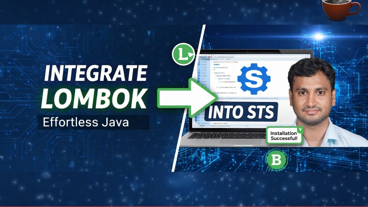 Integrate Lombok into STS 4 | Lombok Installation in Spring Tool Suite | Step-by-Step Tutorial