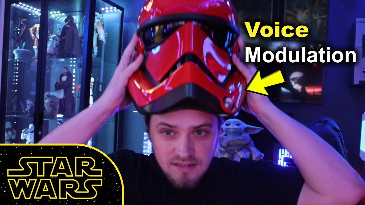Star Wars Captain Cardinal's Helmet from The Black Series Unboxing
