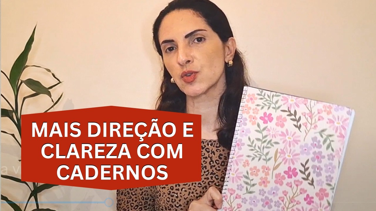 Organize sua vida toda com apenas 3 cadernos