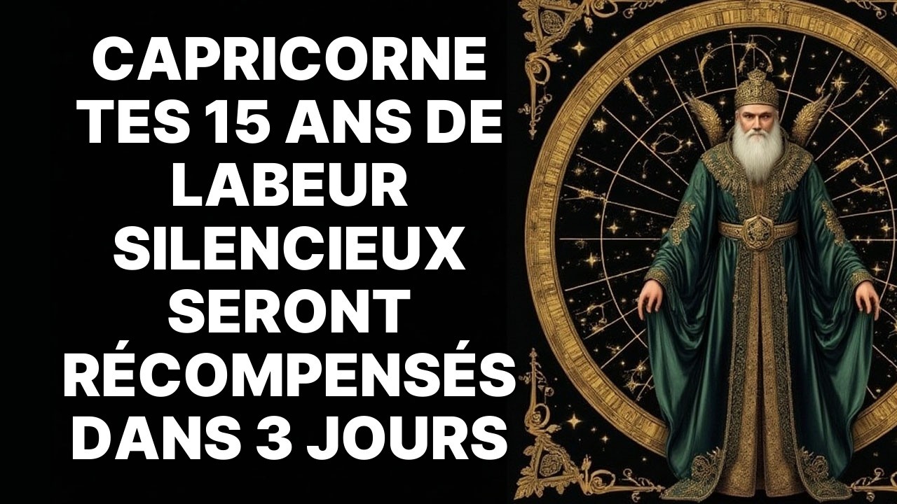 ♑ Capricorne: Après Des Années De Solitude, Le Pouvoir Absolu Vous Attend 👑🙏🔥