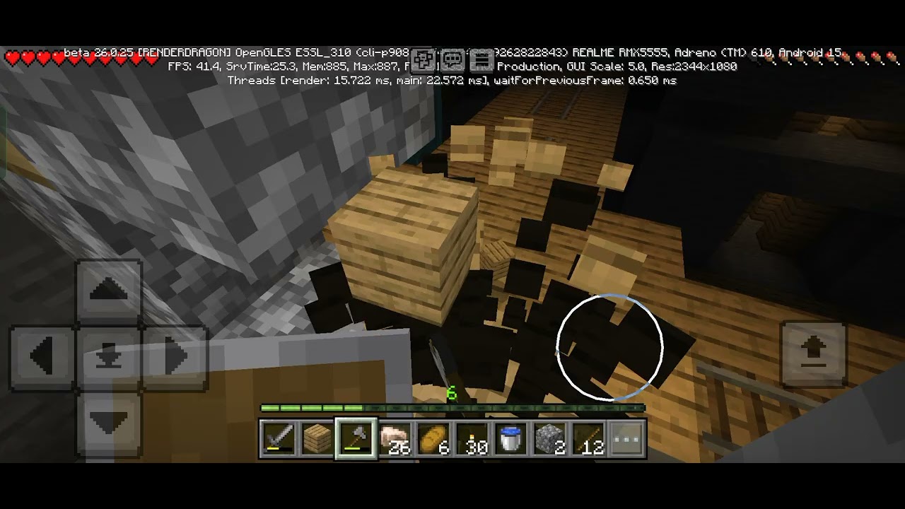I found some iron please like and subscribe #minecraft #Bright gaming 