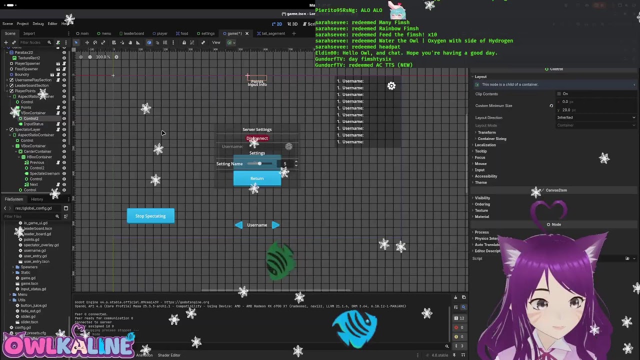 Godot - Game Dev - Long Fimsh - finishing touches 25
