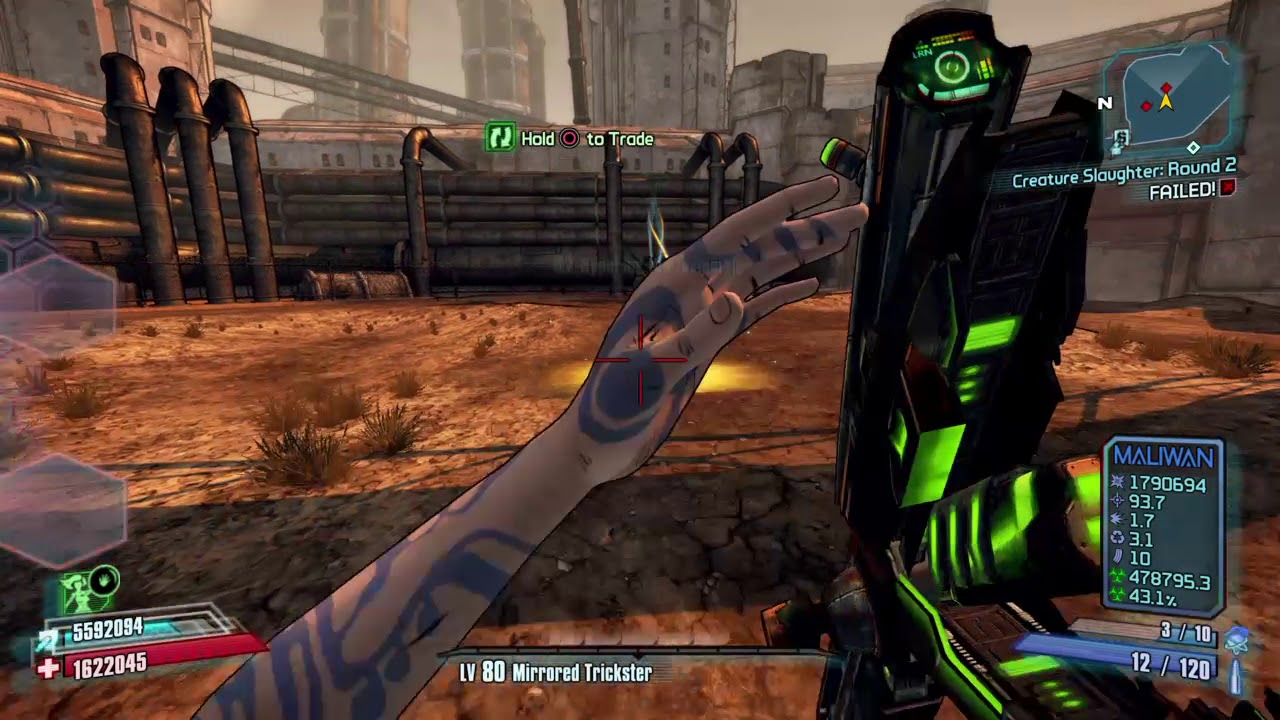 Borderlands 2 Maya vs Hyperius OP10 14secs