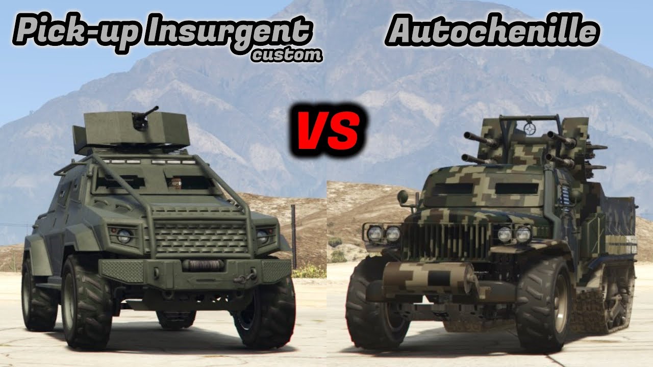 GTA Online - Pick-up Insurgent VS Autochenille