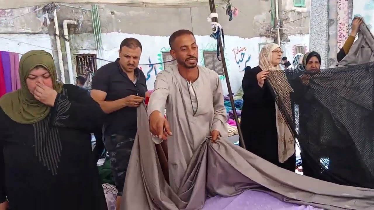 سوق الخميس المطريه عم علي أجنن المتر5جنيه