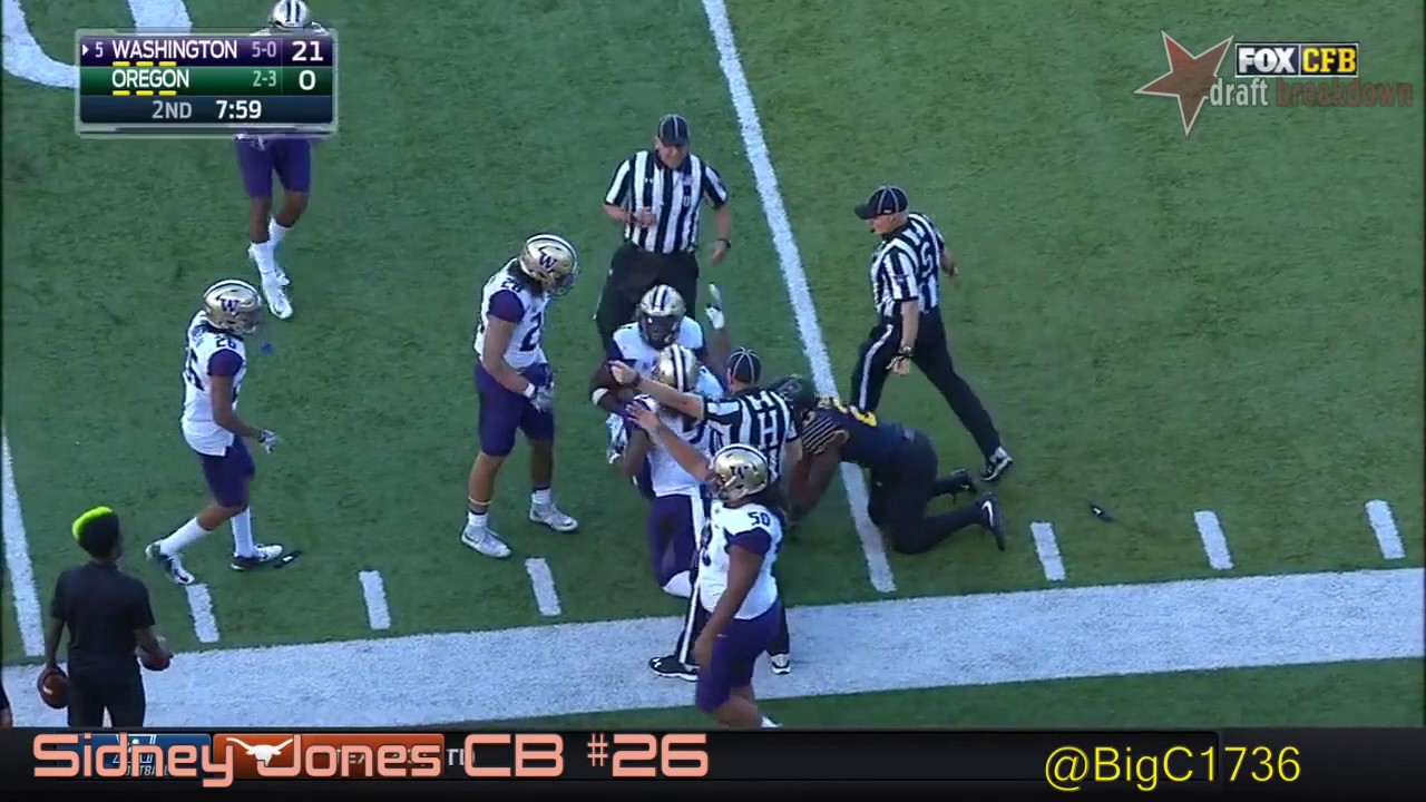 Sidney Jones vs Oregon 2016