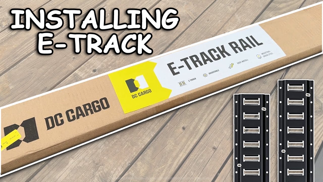 Installing E-Track from DC Cargo | Trailer Side Hustle Business 101