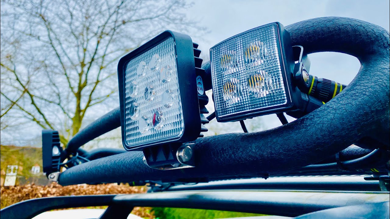 Amber strobes & rear work lights (Part 1 of 2) - Land Rover Freelander 2