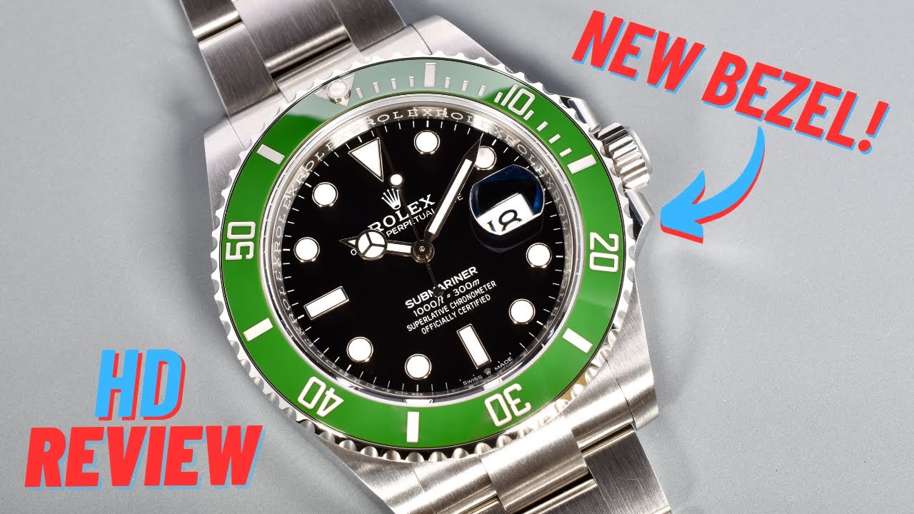 Новый зеленый безель от Rolex 😍 Подробный обзор Rolex Submariner Date 126610LV MKII в HD-качестве