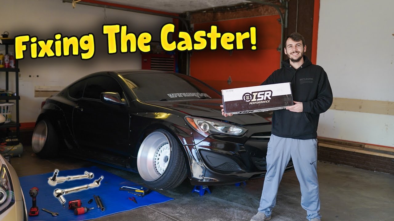 Installing ISR Front Tension Arms (Genesis Coupe)