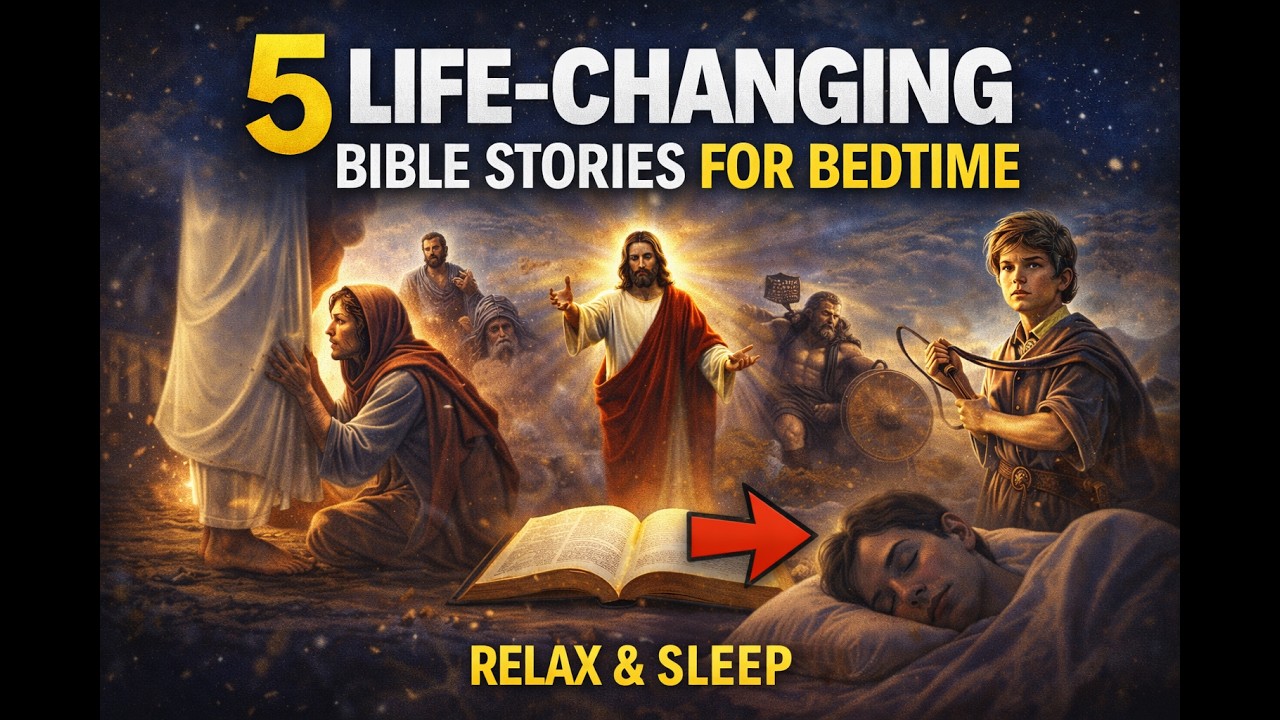 5 Bible Stories That Will Strengthen Your Faith While You Sleep/fall asleep in 17 minutes