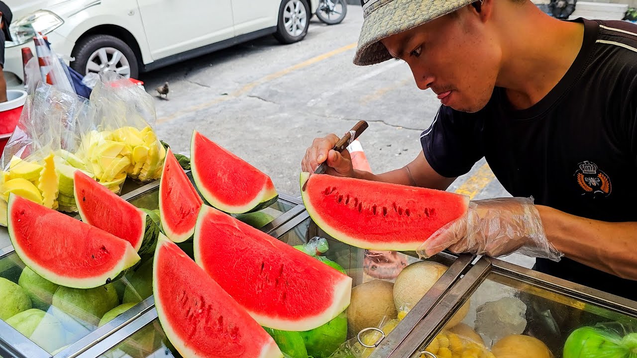 Fruit Heaven! Only $0.6 Thai Street Fruits