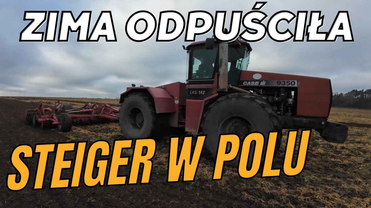 Case IH Steiger 9350 z talerzówką Horsch Joker 6 RT