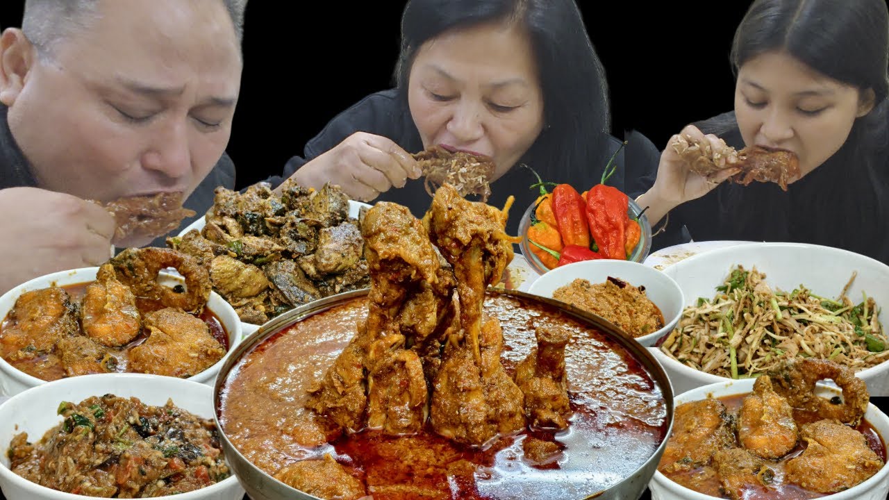 CHICKEN BHUNA, FISH KORMA, HAPPY NEW YEAR 2026 FIRST MUKBANG