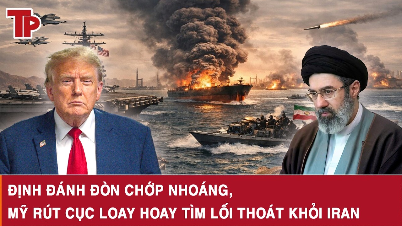 Định đánh đòn chớp nhoáng, Mỹ rút cục loay hoay tìm lối thoát khỏi Iran