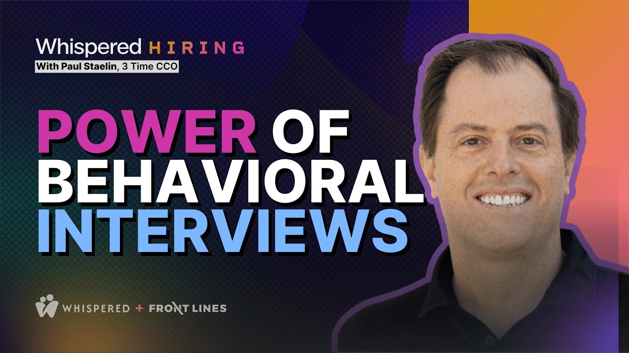 Whispered Hiring with Paul Staelin @ 3 Time CCO