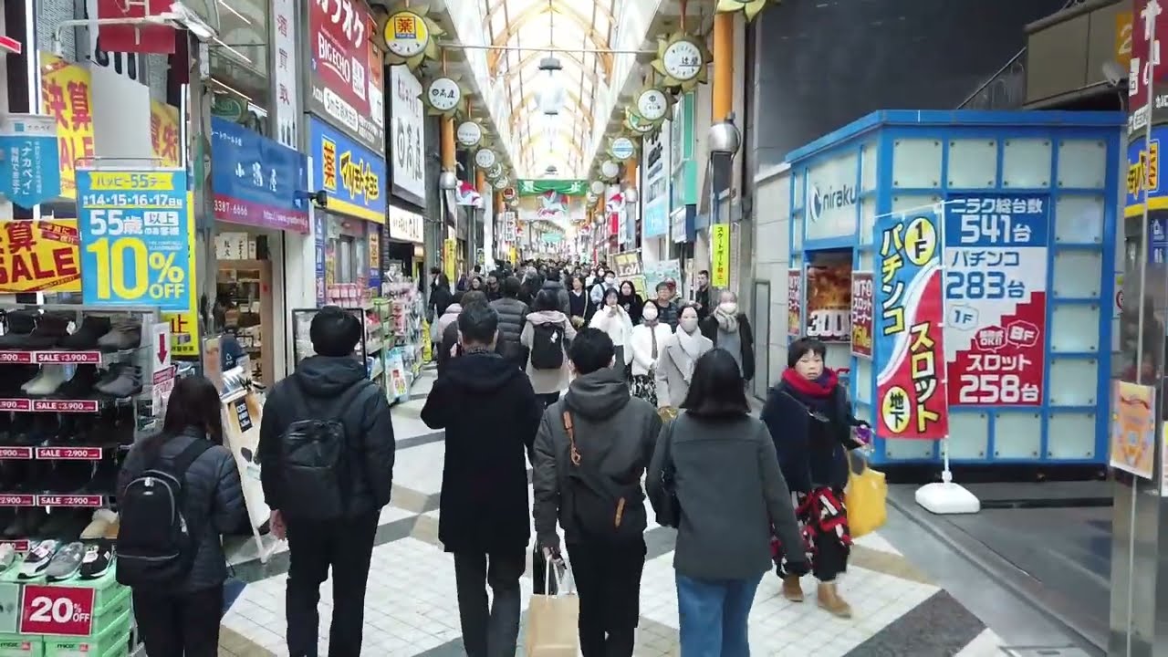 中野駅商店街 2026.01.15    A stroll through Nakano Station shopping district