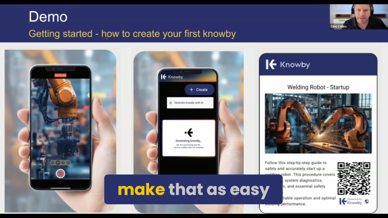 AI SOP Generator in Action: Create Step-by-Step Work Instructions and SOPs with Knowby (15-Min Demo)