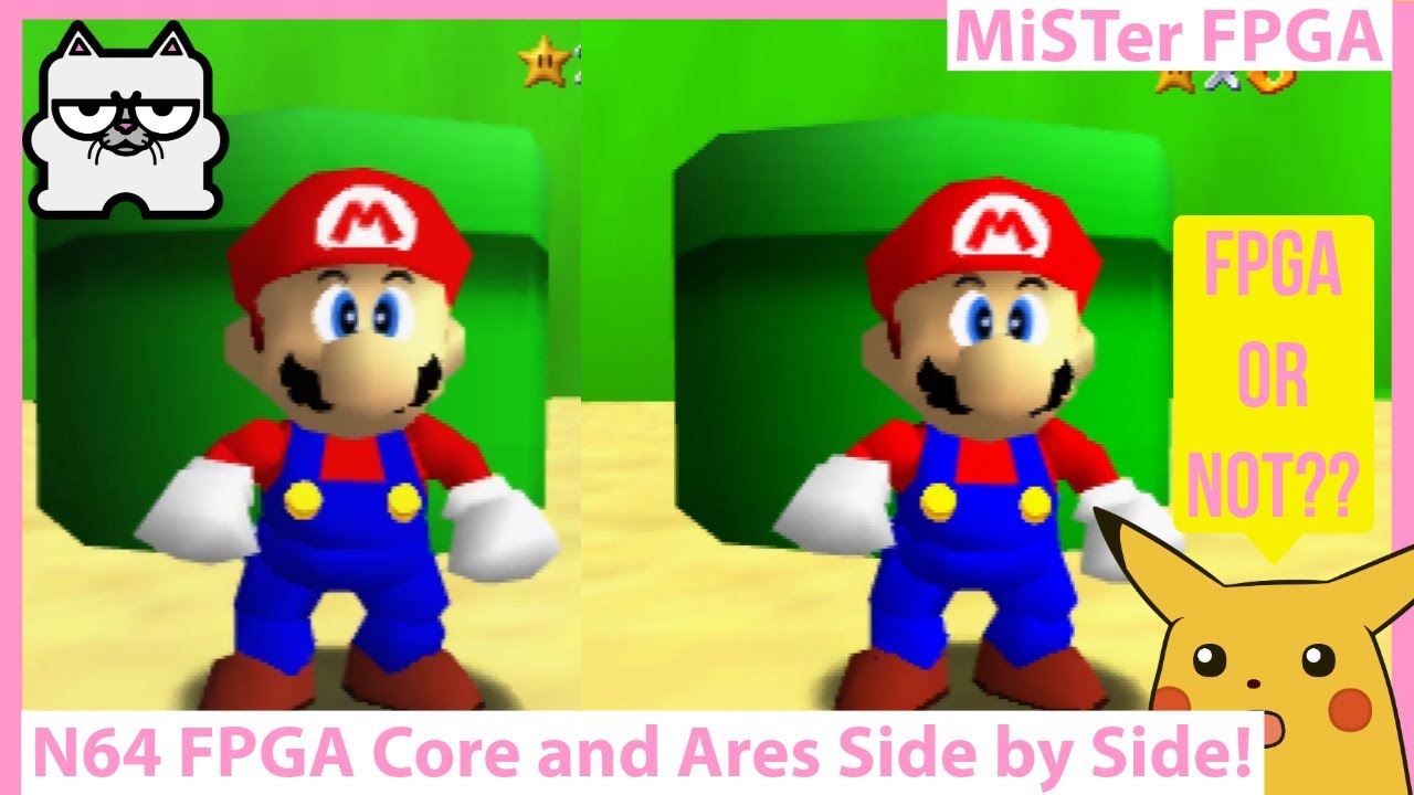MiSTer FPGA N64 Core Updates! FPGA vs Ares Emulator! Nintendo 64 Emulation Compared
