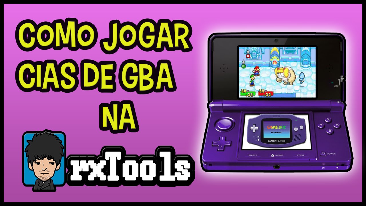 [3DS] Explica&ccedil;&atilde;o de como jogar CIAs de GBA na rxTools (Modo mais f&aacute;cil)