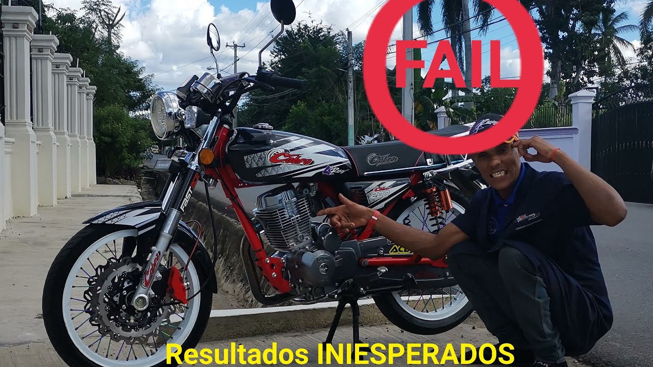 Prueba del CG 4K-COBRA 300cc RESULTADOS INESPERADOS.
