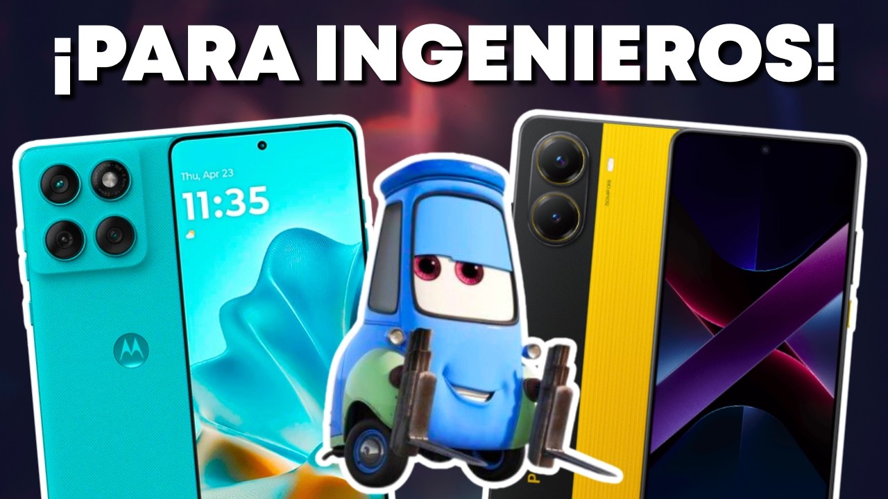 Los MEJORES Celulares para Estudiantes de Ingeniería