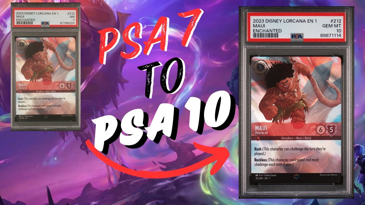 Is PSA too easy on Lorcana Cards?
